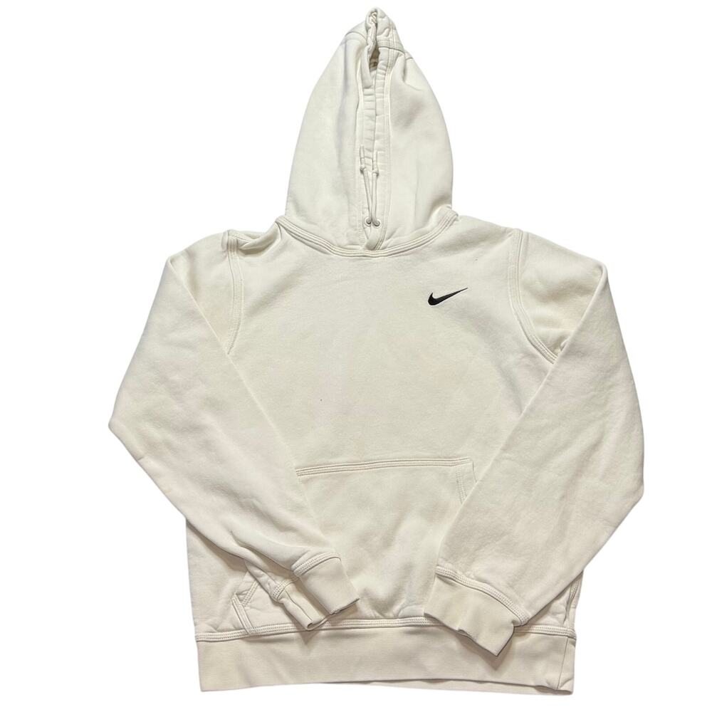 Men's white Nike hoodie Size Small